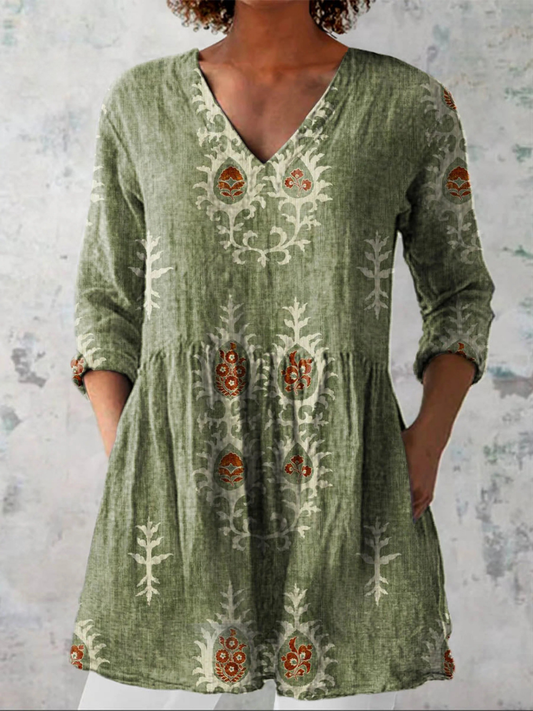 Danna | Blusa Larga con Escote en V