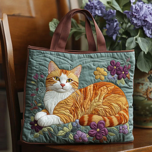 Bolsa Artesanal | Gato Naranja
