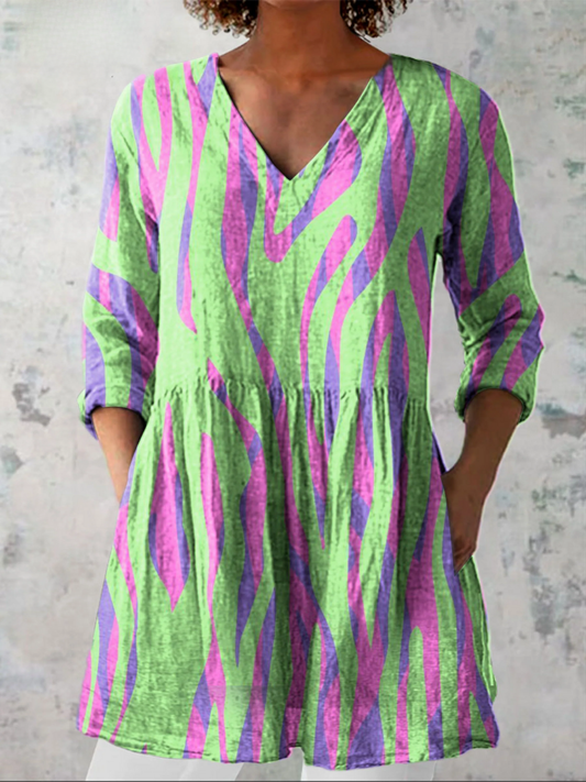 Ivana | Blusa Larga con Escote en V