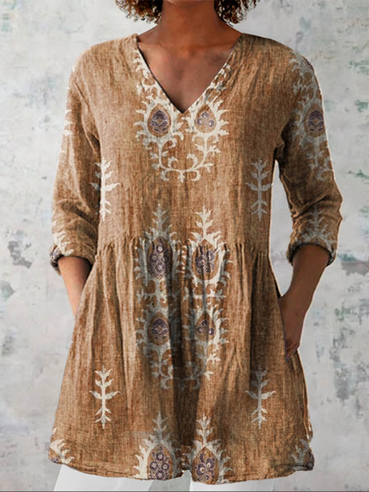 Danna | Blusa Larga con Escote en V