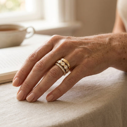 Anillo Brillo Eterno – Colección Aura