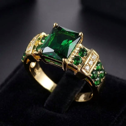 Anillo Esmeralda Fascinante