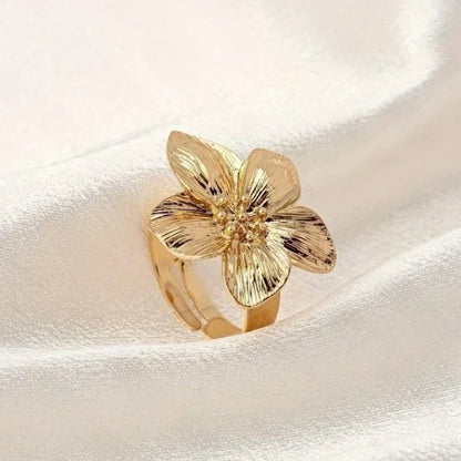 Anillo Flor de Aurora en Oro