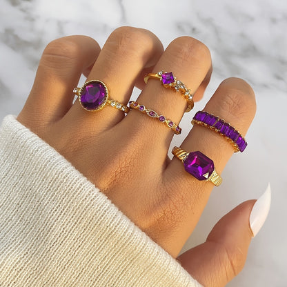 Anillo de Amatista