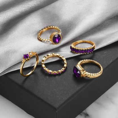 Anillo de Amatista