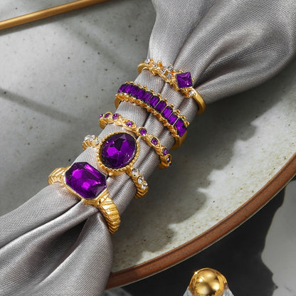 Anillo de Amatista