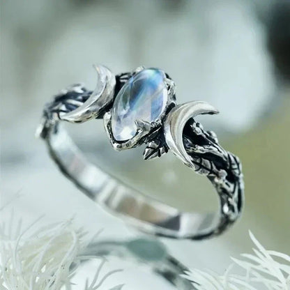 Anillo de piedra de luna