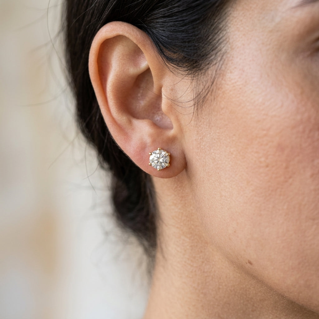 Aretes Éclat Dorado