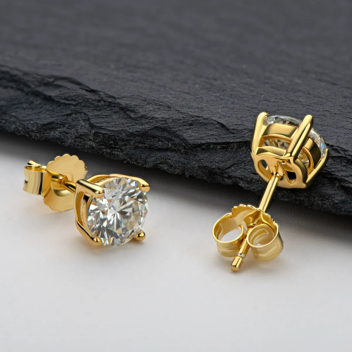 Aretes Éclat Dorado