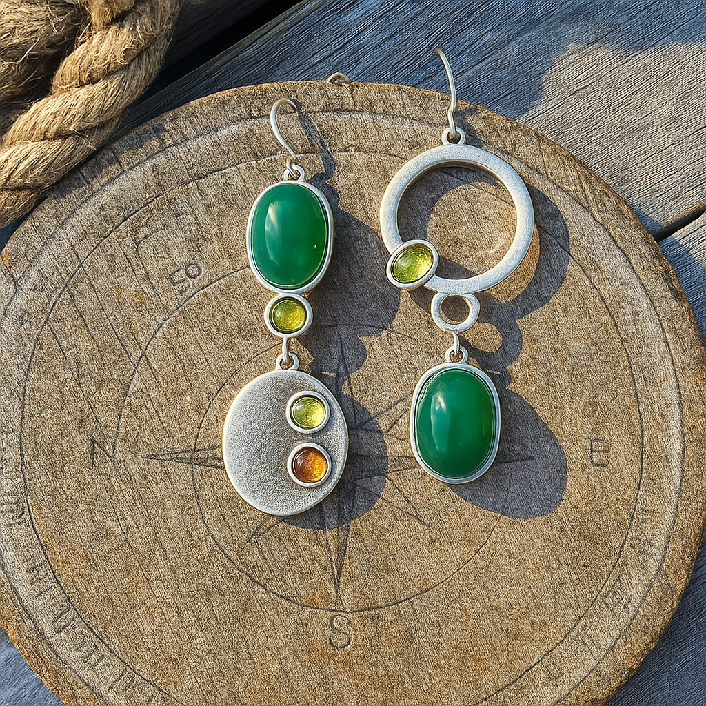 Aretes Sabrina de plata