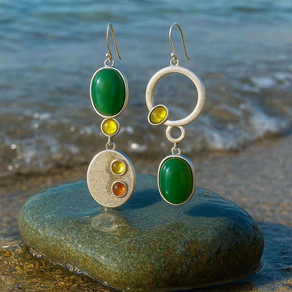 Aretes Sabrina de plata