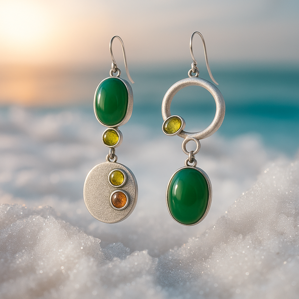 Aretes Sabrina de plata