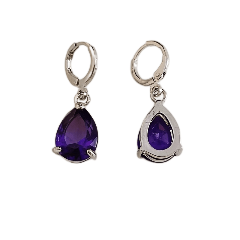Aretes Tania Amatista