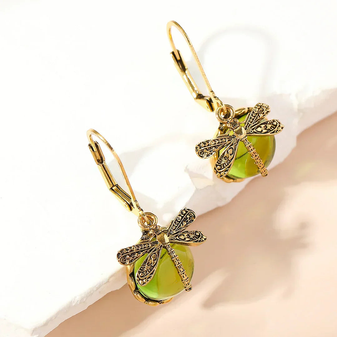 Aretes circulares de plata antigua
