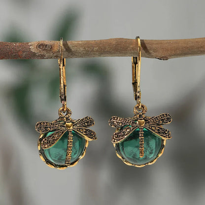 Aretes circulares de plata antigua