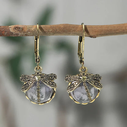Aretes circulares de plata antigua