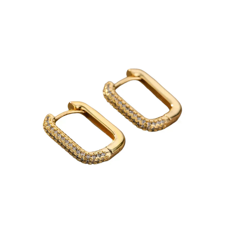 Aretes cuadrados y redondos « Valeria »
