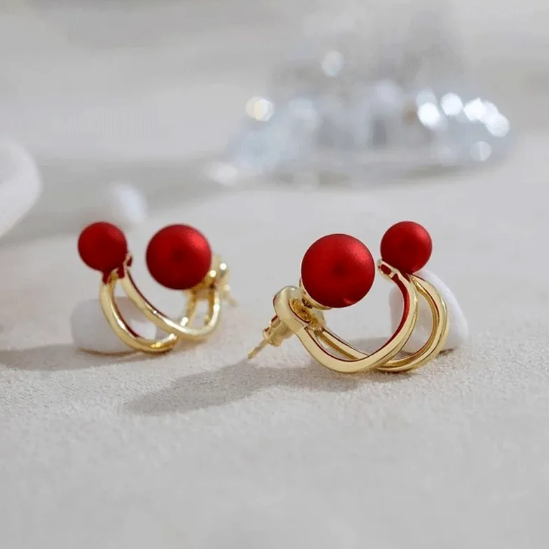 Aretes de plata