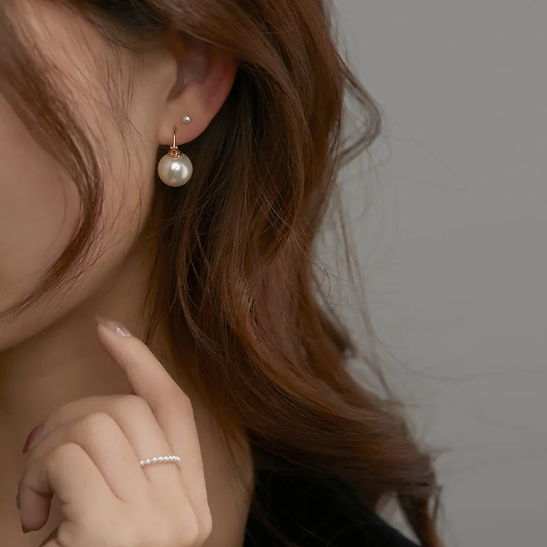 Aretes de plata