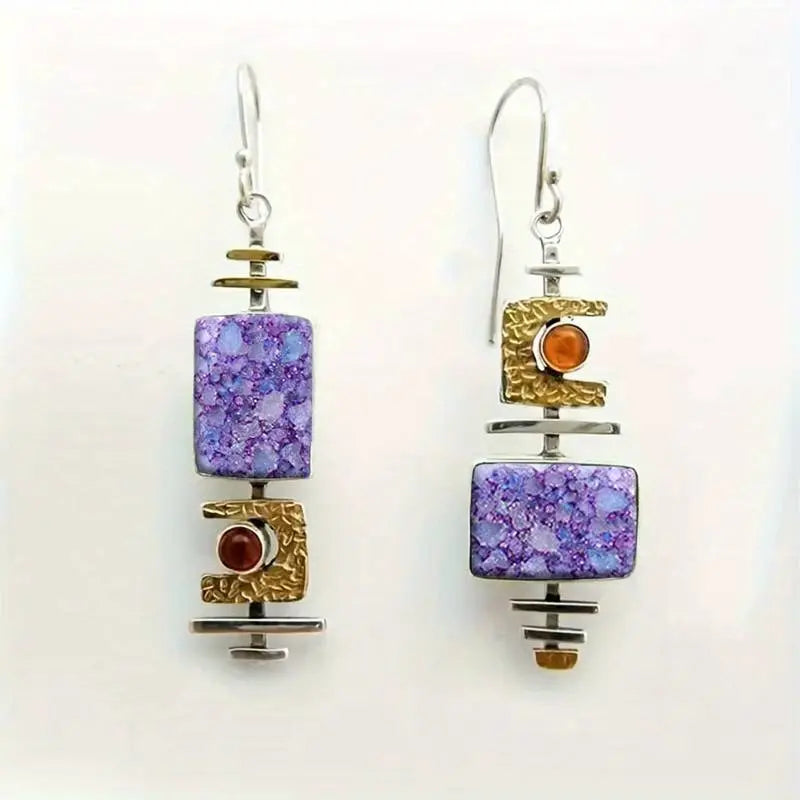 Aretes retro antiguos