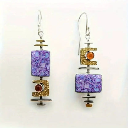 Aretes retro antiguos