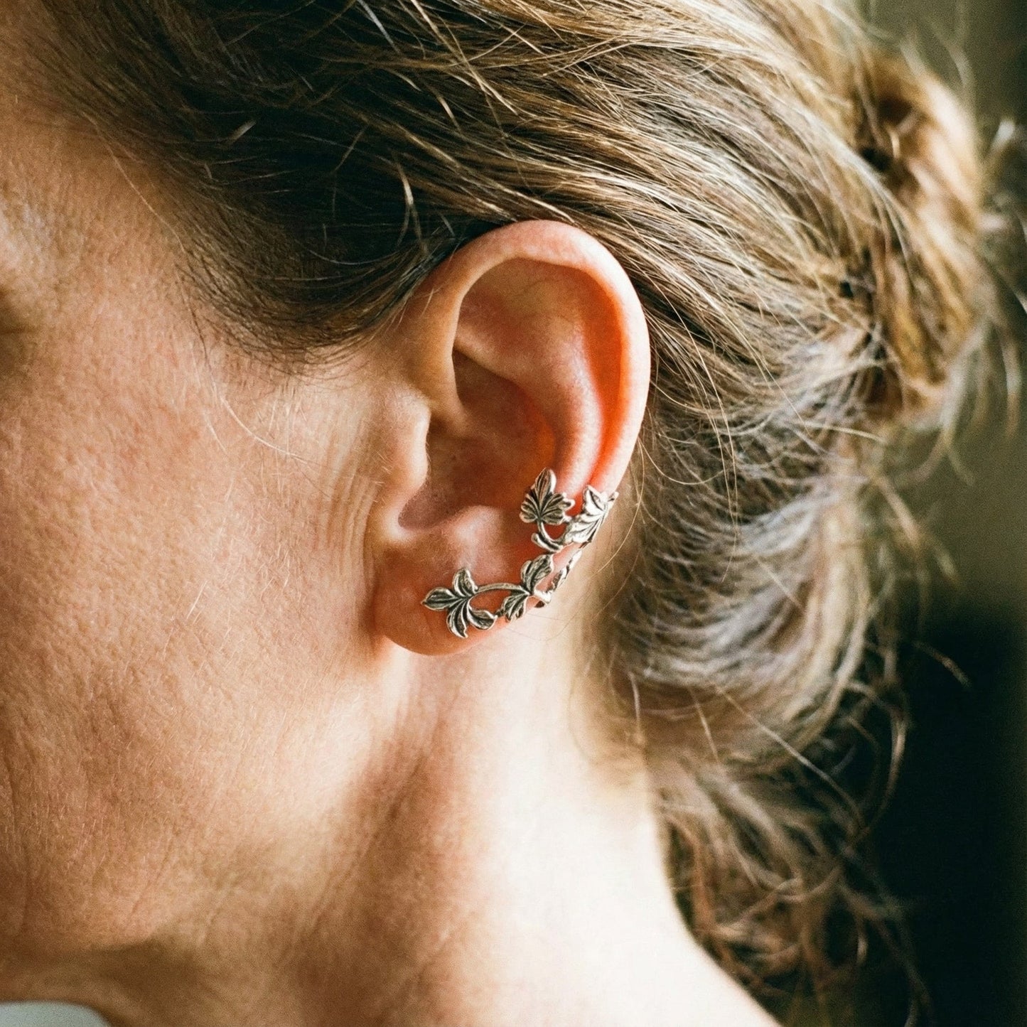 Aretes retro de clip