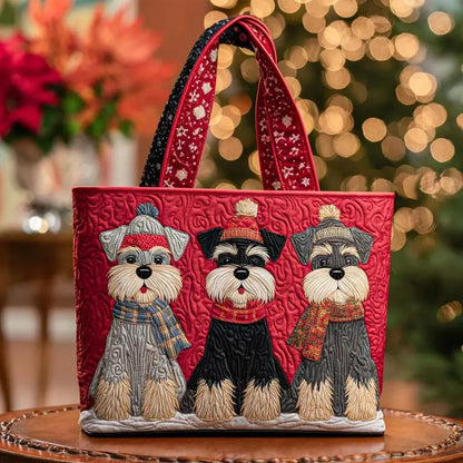 Bolsa Artesanal | Trío de Schnauzers