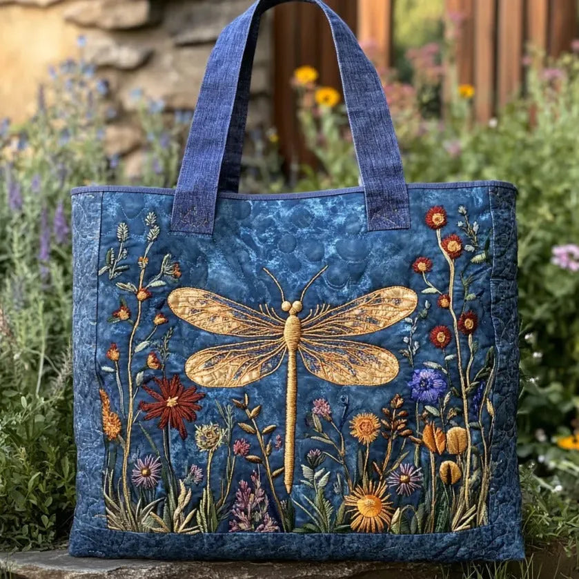 Bolsa Artesanal | Libélula Dorada