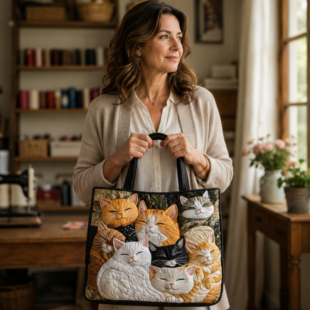 Bolsa Artesanal | Gatitos Dormidos