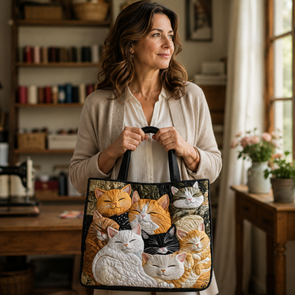 Bolsa Artesanal | Gatitos Dormidos