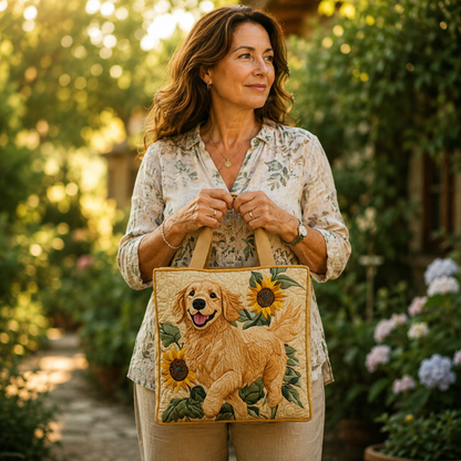 Bolsa Artesanal | Golden Retriever