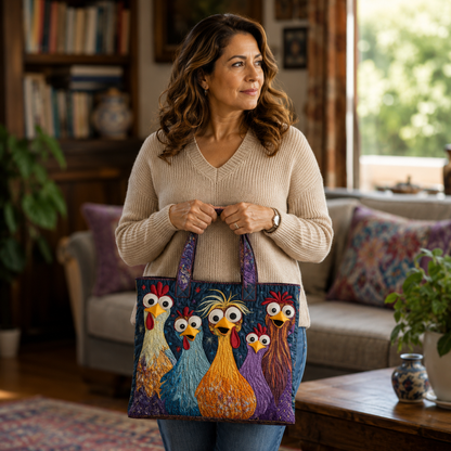 Bolsa Artesanal | Cinco Gallinas Coloridas
