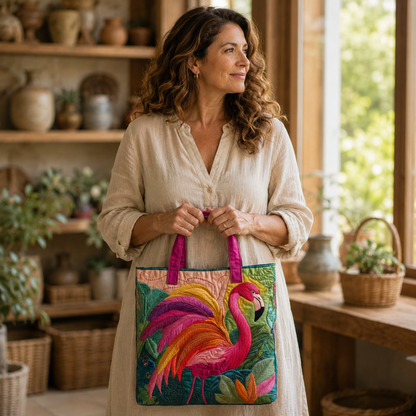 Bolsa Artesanal | Flamenco Arcoíris