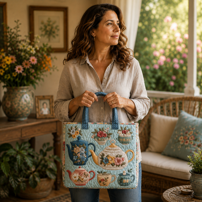 Bolsa Artesanal | Patrón Floral
