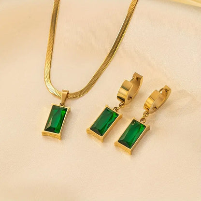 Colección completa de joyas Lina Esmeralda