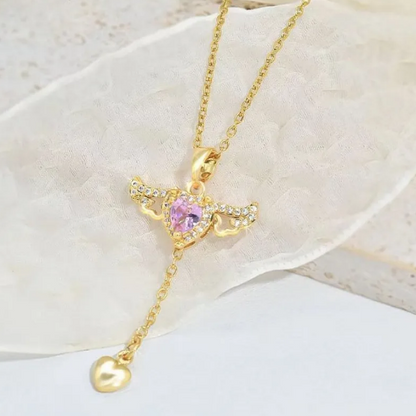Collar Ángel Corazón Amor