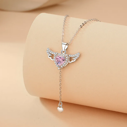 Collar Ángel Corazón Amor
