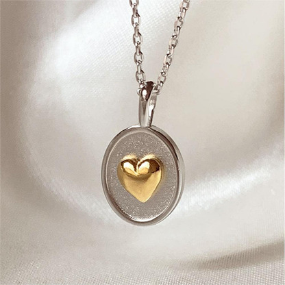 Collar Retro Corazón