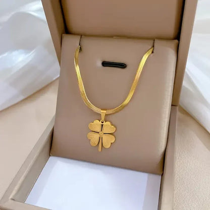 Collar Trébol Dorado