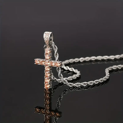 Collar con cruz