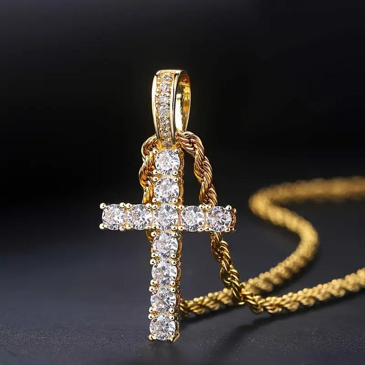Collar con cruz