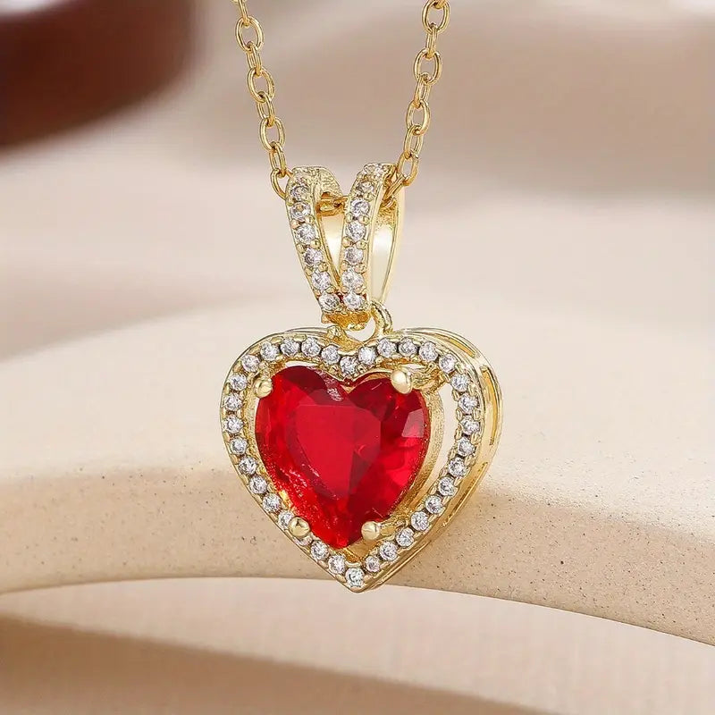 Collar de Oro Carmesia