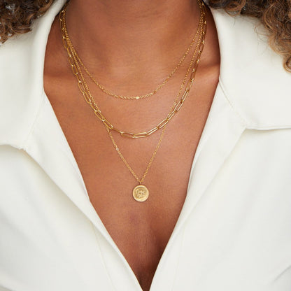 Collar de capas con piezas "Janie"