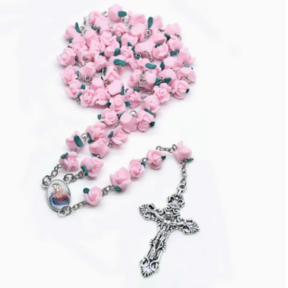 Collar de cuentas con ruedas