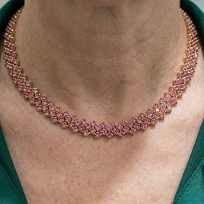 Collar en Rosado Dorado