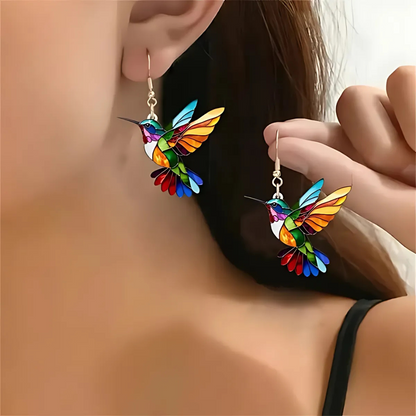 Collar hermoso con golondrina y aretes de regalo – Oferta por tiempo limitado