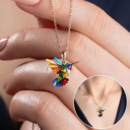 Collar hermoso con golondrina y aretes de regalo – Oferta por tiempo limitado
