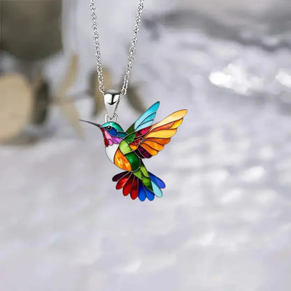 Collar hermoso con golondrina y aretes de regalo – Oferta por tiempo limitado