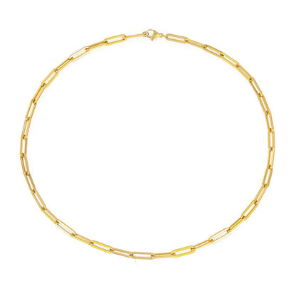 Collar para mujeres con cadena de acero
