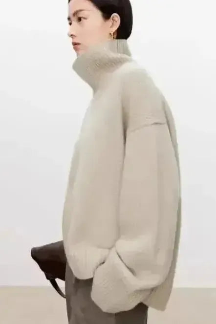 Tereza | Šedý oversize rolák